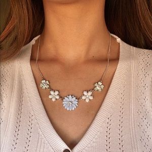 dainty floral necklace